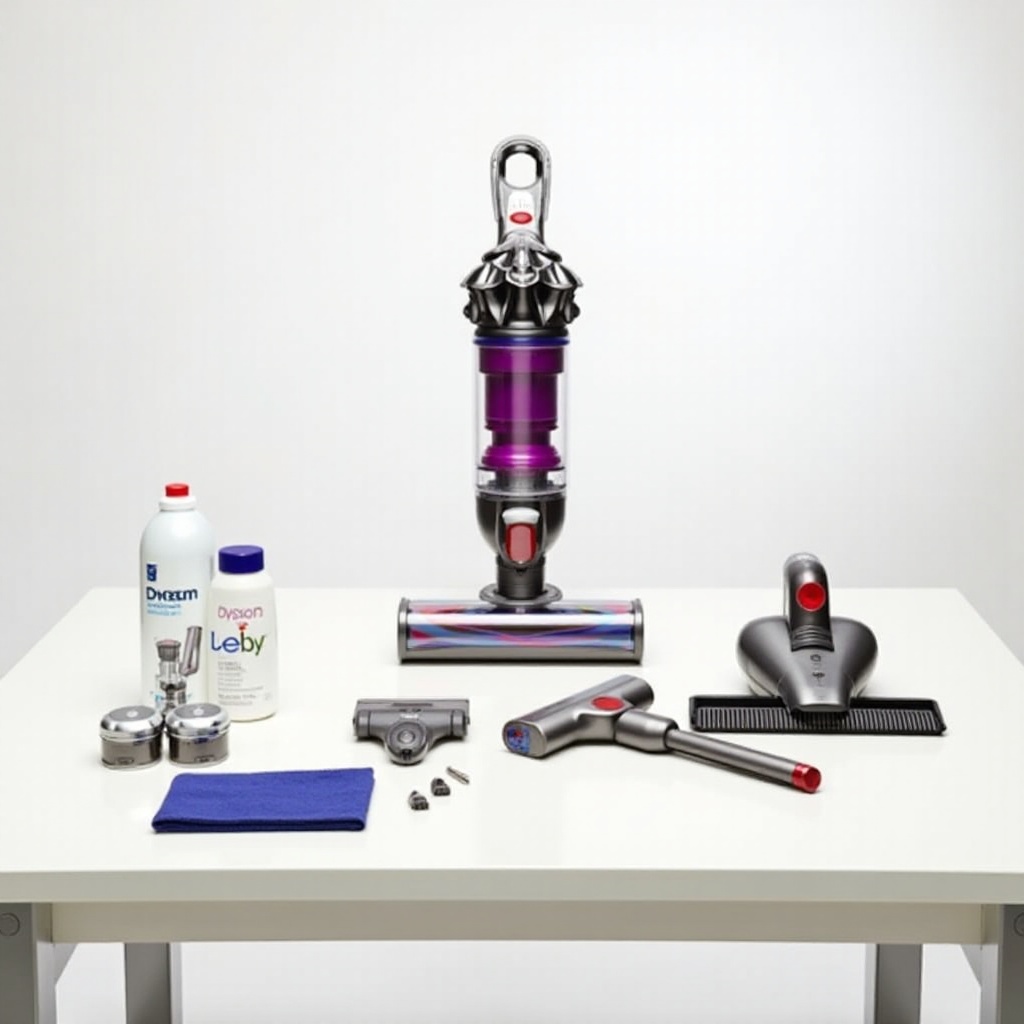 как очистить беспроводной пылесос Dyson
