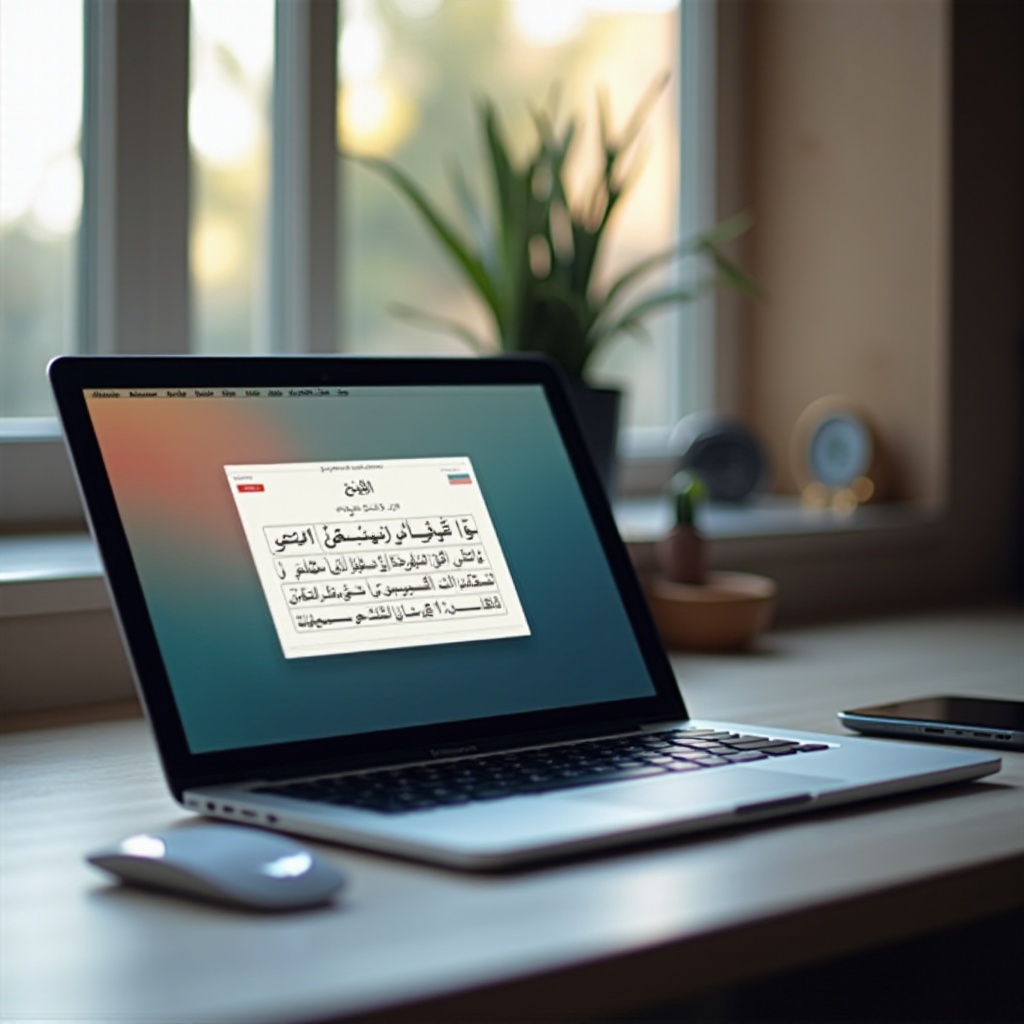 clavier arabe pour macbook