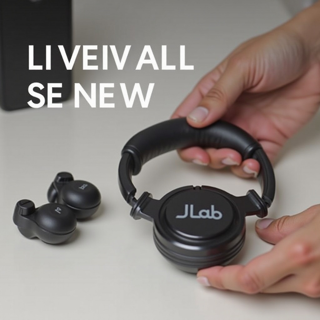 раздельное сопряжение наушников jlab