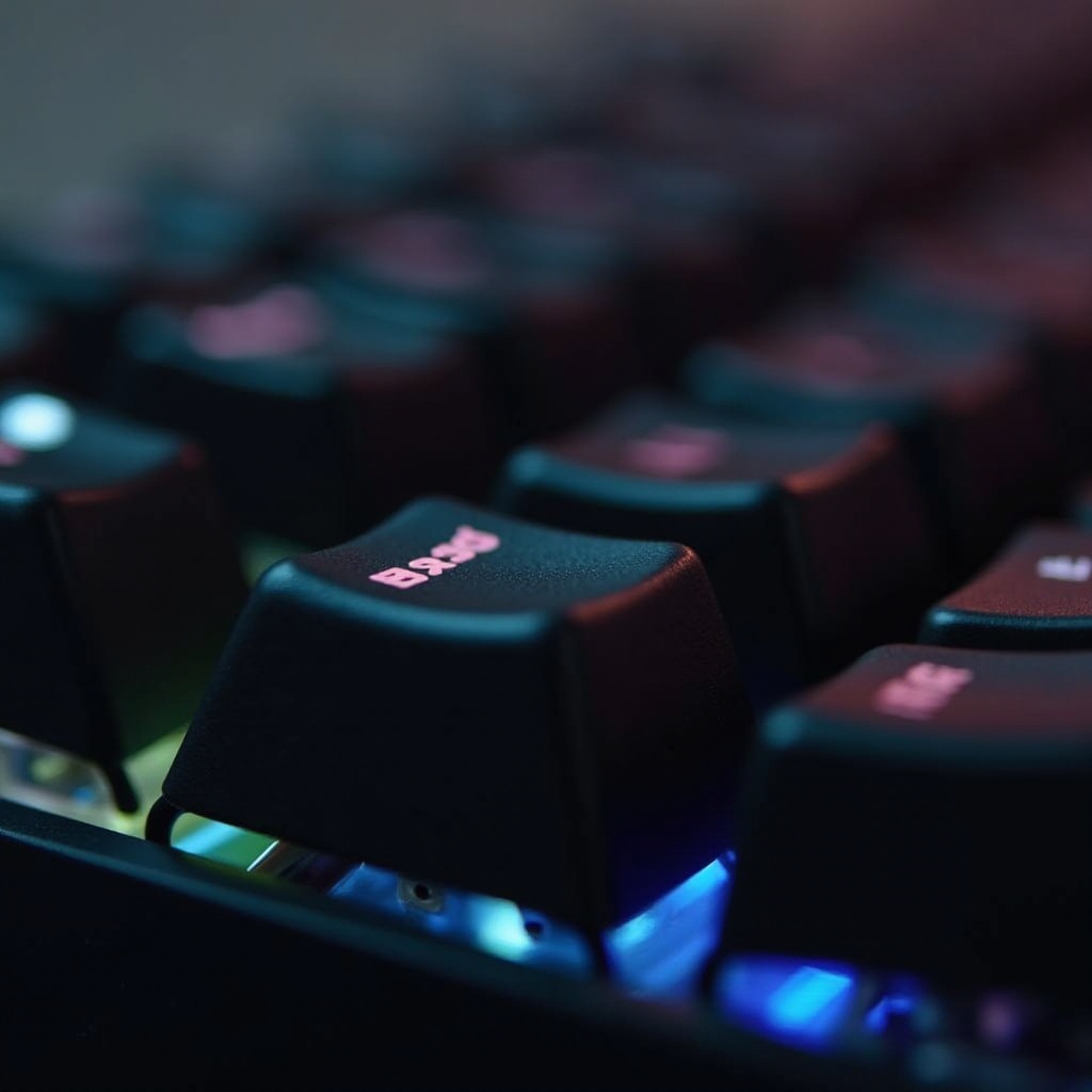 щелкающая механическая клавиатура