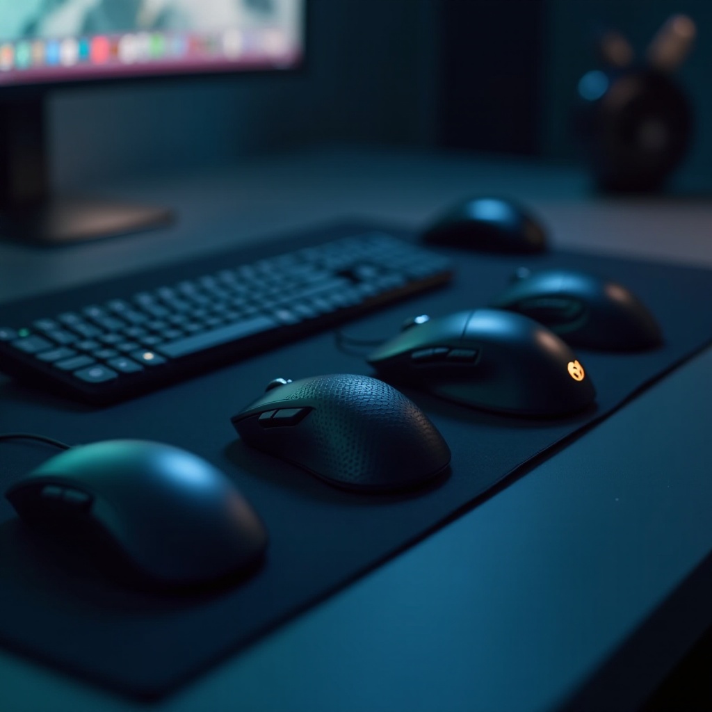 poids de la souris changé et la visée est nulle